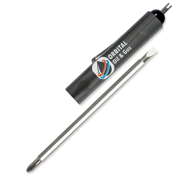 6.68"W x .68" Diameter standard screwdriver with valve stem top that... from ASI 54040 Fey Promo / Mi Line by Fey