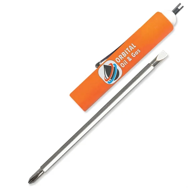 6.68"W x .68" Diameter standard screwdriver with valve stem top that... from ASI 54040 Fey Promo / Mi Line by Fey