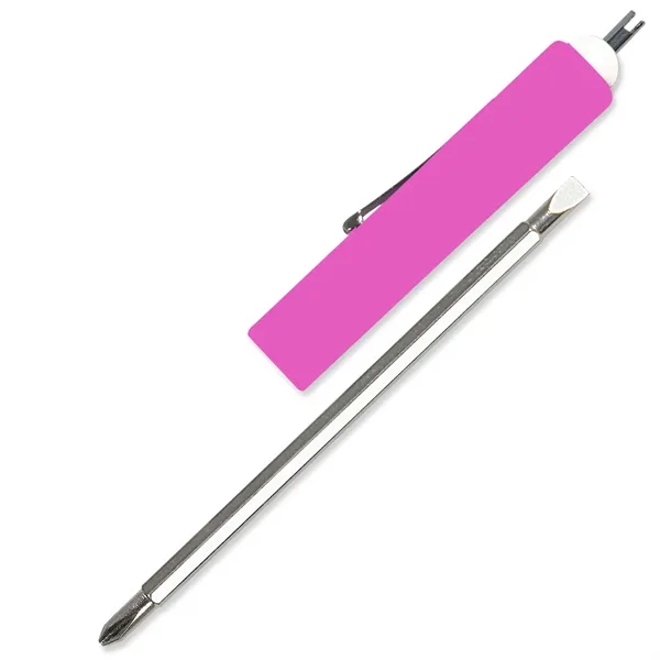 6.68"W x .68" Diameter standard screwdriver with valve stem top that... from ASI 54040 Fey Promo / Mi Line by Fey