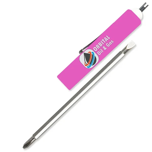 6.68"W x .68" Diameter standard screwdriver with valve stem top that... from ASI 54040 Fey Promo / Mi Line by Fey