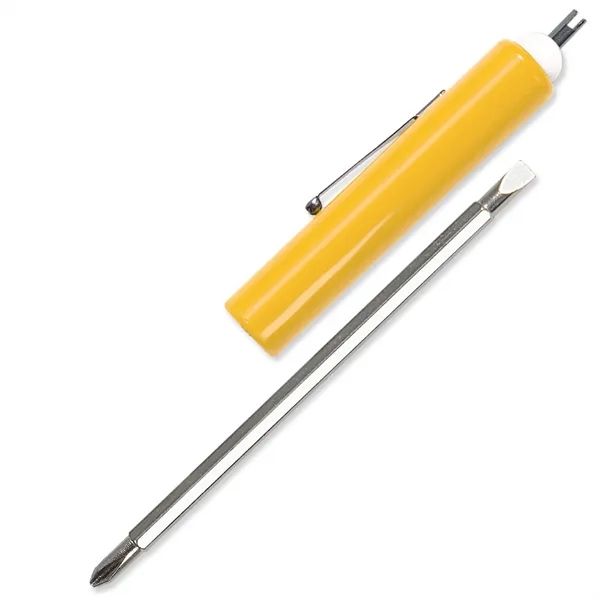 6.68"W x .68" Diameter standard screwdriver with valve stem top that... from ASI 54040 Fey Promo / Mi Line by Fey