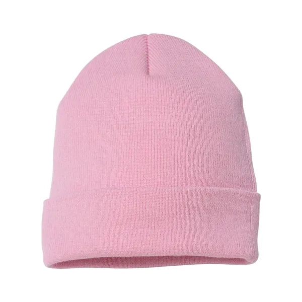 12" acrylic, hypoallergenic cuffed beanie... from ASI 84358 S&S Activewear