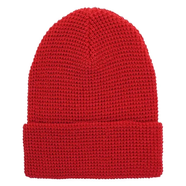 YP Classics Waffle Cuffed Beanie... from ASI 84358 S&S Activewear