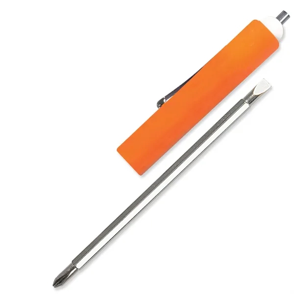Screwdriver with flat blade that reverses into a Phillips head.... from ASI 54040 Fey Promo / Mi Line by Fey