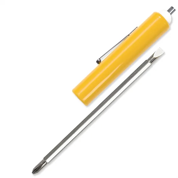 Screwdriver with flat blade that reverses into a Phillips head.... from ASI 54040 Fey Promo / Mi Line by Fey