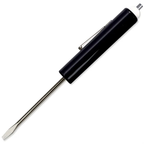Pocket screwdriver with 1/8" flat tip blade and magnet top.... from ASI 54040 Fey Promo / Mi Line by Fey