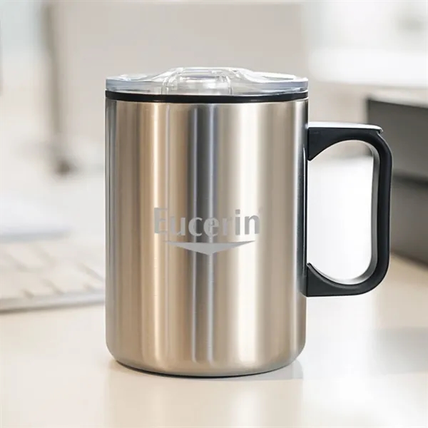 The Lou Double walled Camping Mug with Handle.... from ASI 84592 St Regis Group