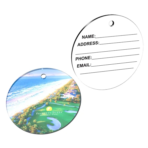 Round luggage tag... from ASI 90807 Tekweld