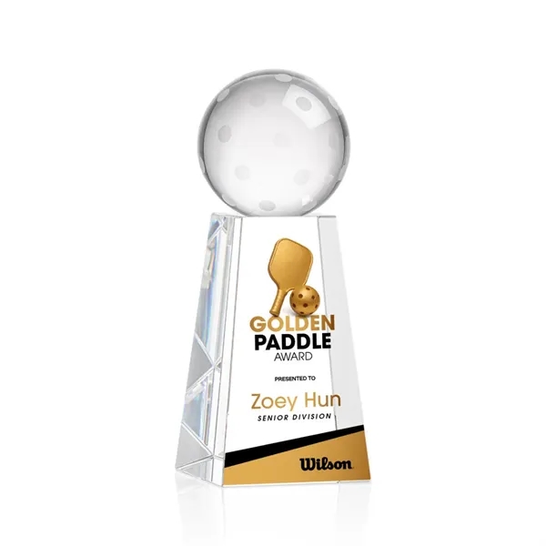 Pickleball VividPrint™ Award on Novita - Clear... from ASI 84592 St Regis Group / St Regis