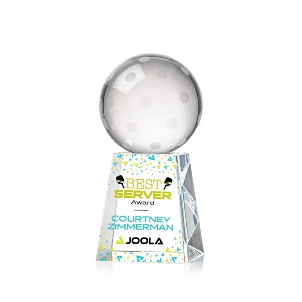 Pickleball VividPrint™ Award on Celestina - Clear... from ASI 84592 St Regis Group / St Regis