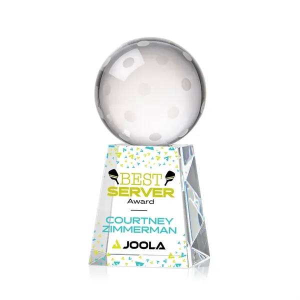 Pickleball VividPrint™ Award on Celestina - Clear... from ASI 84592 St Regis Group / St Regis