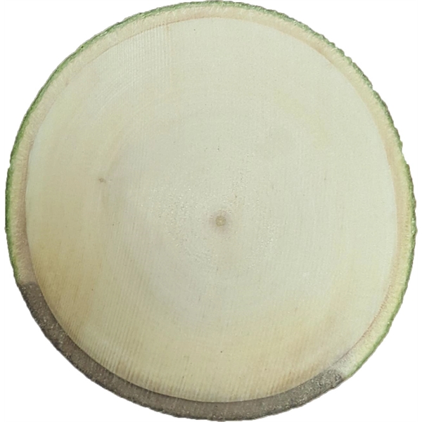 2.5" x 0.1875" Aspen wood bark edge magnet. Made in the... from ASI 92531 Unique Custom Products / UCP