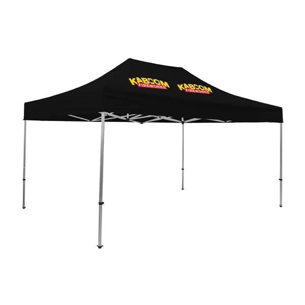 Tent kit with a 15' x 10' tent, crank-up canopy, stake... from ASI 87188 Showdown Displays