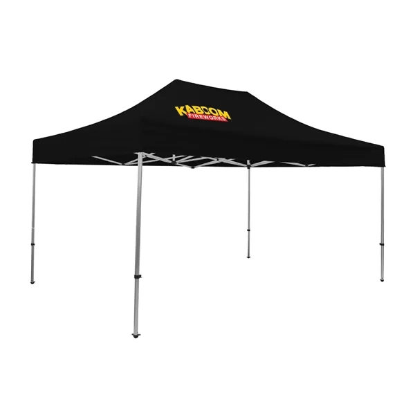 Tent kit with a 15' x 10' tent, crank-up canopy, stake... from ASI 87188 Showdown Displays