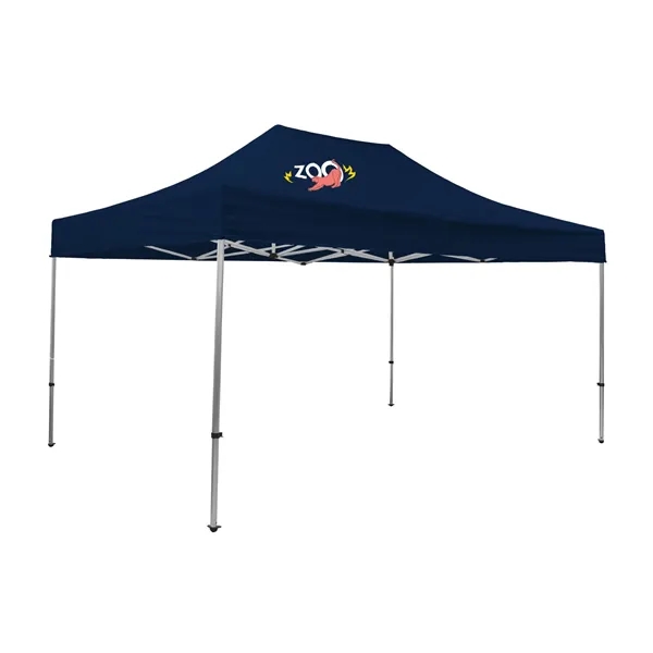 Tent kit with a 15' x 10' tent, crank-up canopy, stake... from ASI 87188 Showdown Displays