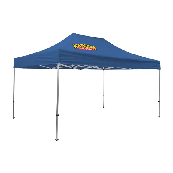 Tent kit with a 15' x 10' tent, crank-up canopy, stake... from ASI 87188 Showdown Displays