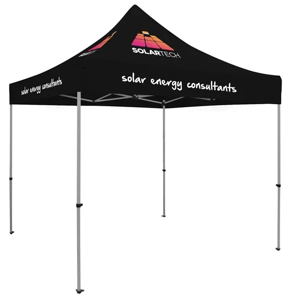 Premium tent kit with a 10' tent, crank-up canopy, stake kit,... from ASI 87188 Showdown Displays