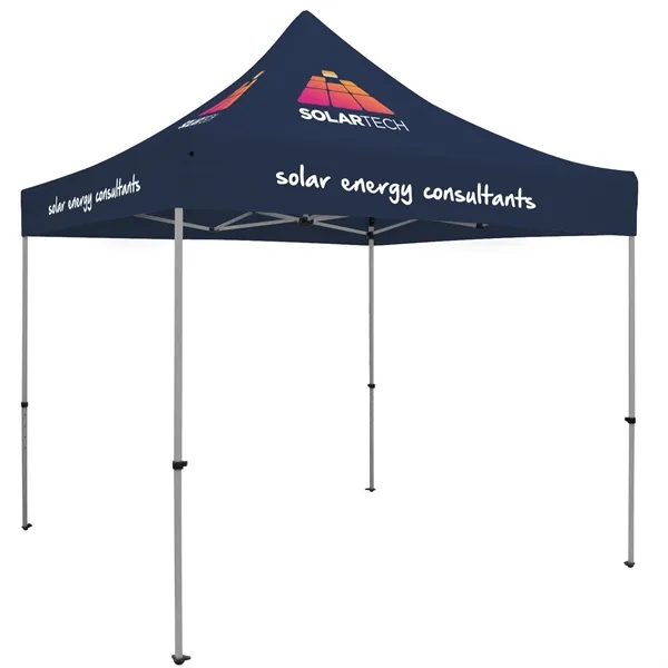 Premium tent kit with a 10' tent, crank-up canopy, stake kit,... from ASI 87188 Showdown Displays