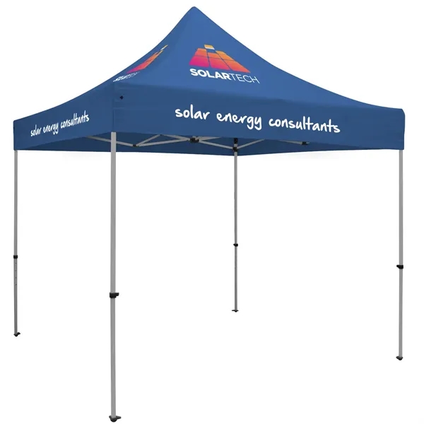 Premium tent kit with a 10' tent, crank-up canopy, stake kit,... from ASI 87188 Showdown Displays