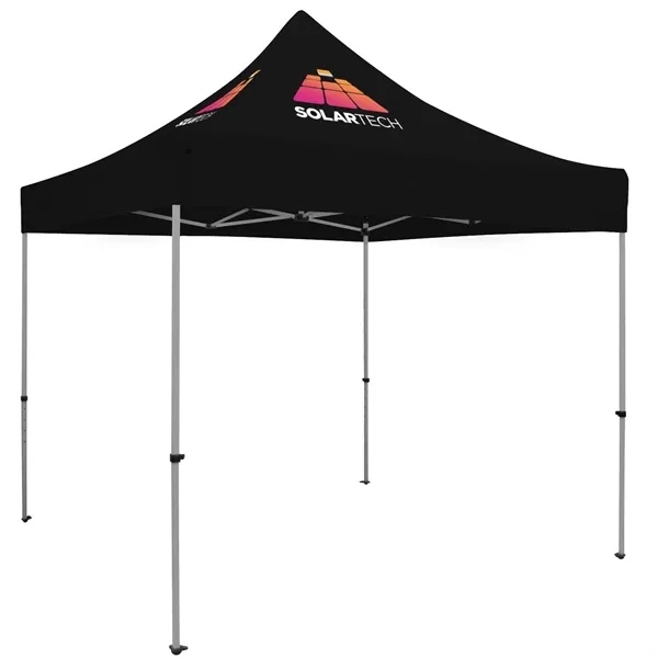 Premium tent kit with a 10' tent, crank-up canopy, stake kit,... from ASI 87188 Showdown Displays