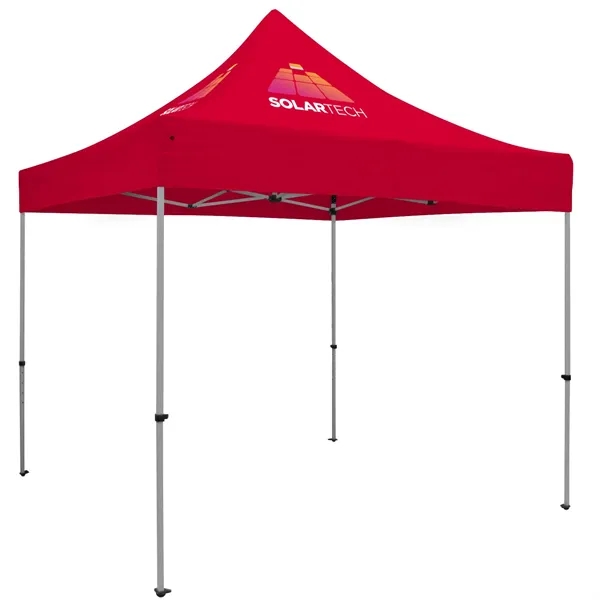 Premium tent kit with a 10' tent, crank-up canopy, stake kit,... from ASI 87188 Showdown Displays