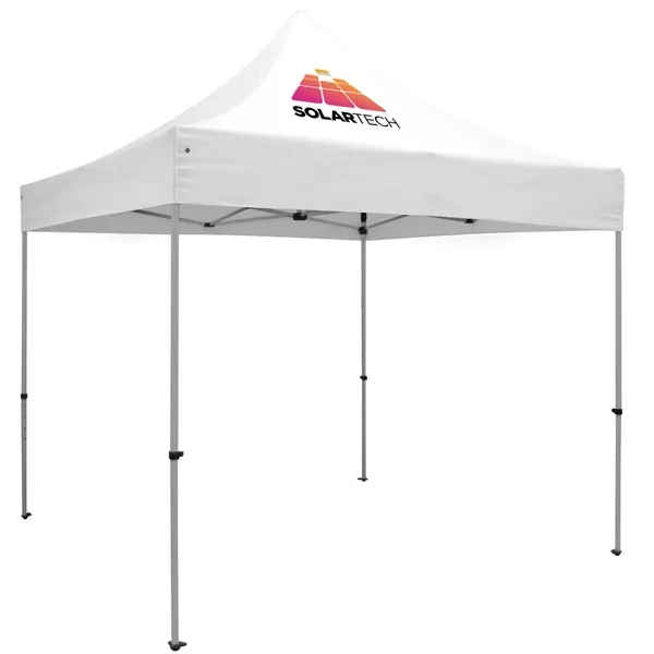 Premium tent kit with a 10' tent, crank-up canopy, stake kit,... from ASI 87188 Showdown Displays