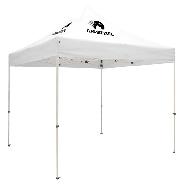 Standard tent kit with a 10' tent, crank-up canopy, stake kit,... from ASI 87188 Showdown Displays