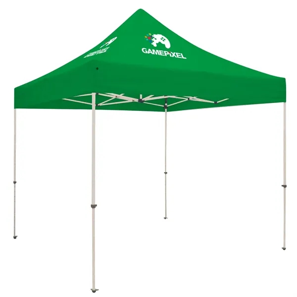 Standard tent kit with a 10' tent, crank-up canopy, stake kit,... from ASI 87188 Showdown Displays