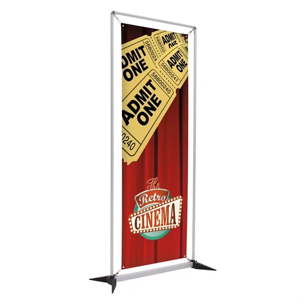 3' FrameWorx display with one-sided Titan no-curl opaque fabric.... from ASI 87188 Showdown Displays
