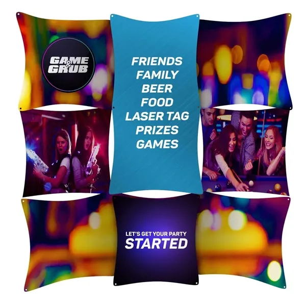 Graphic panels for use with the GeoMetrix Fusion Kit - includes... from ASI 87188 Showdown Displays