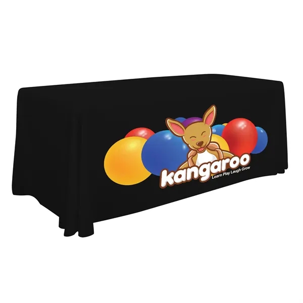 6' standard table throw made of polyester with 4 sides, draped... from ASI 87188 Showdown Displays