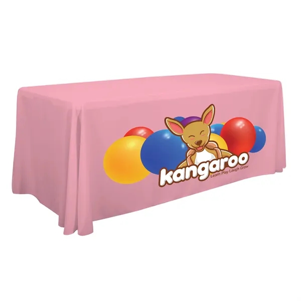 6' standard table throw made of polyester with 4 sides, draped... from ASI 87188 Showdown Displays