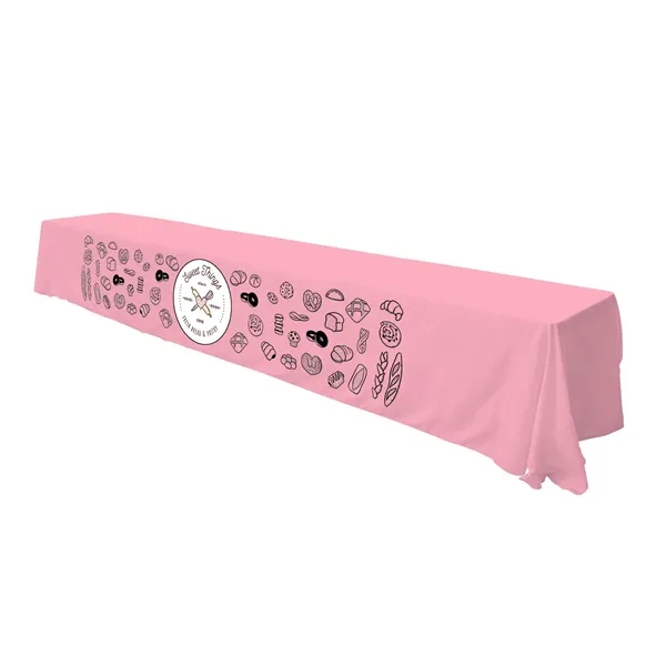 16' economy table throw made of polyester poplin with 3 sides,... from ASI 87188 Showdown Displays