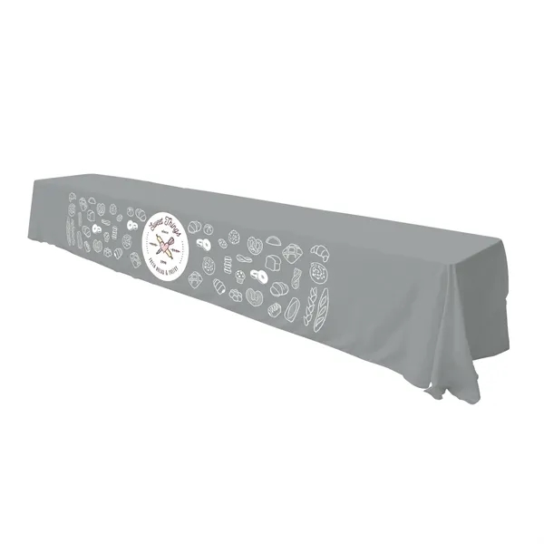 16' economy table throw made of polyester poplin with 3 sides,... from ASI 87188 Showdown Displays