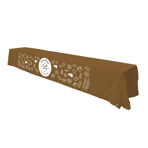 16' economy table throw made of polyester poplin with 3 sides,... from ASI 87188 Showdown Displays