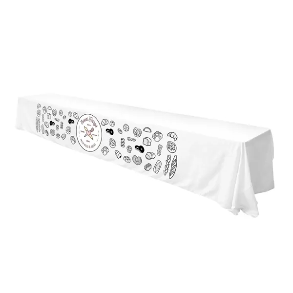 16' economy table throw made of polyester poplin with 3 sides,... from ASI 87188 Showdown Displays