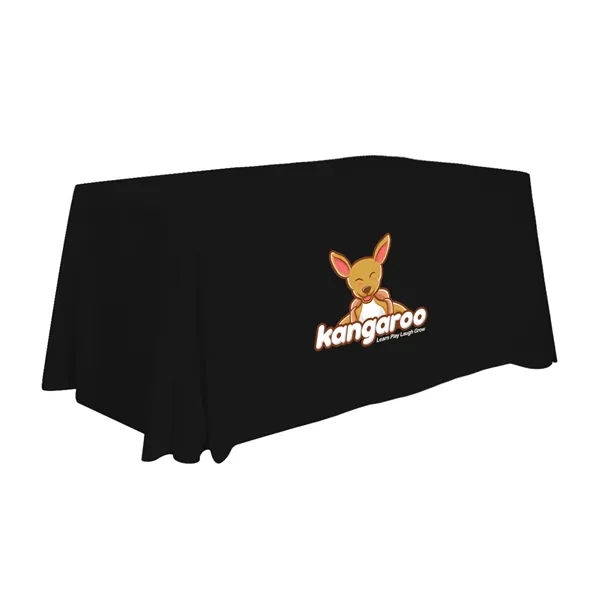 4' standard table throw made of polyester with 4 sides, draped... from ASI 87188 Showdown Displays