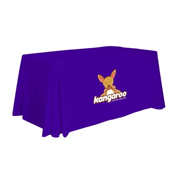 4' standard table throw made of polyester with 4 sides, draped... from ASI 87188 Showdown Displays