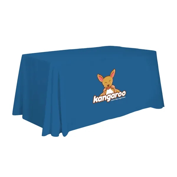 4' standard table throw made of polyester with 4 sides, draped... from ASI 87188 Showdown Displays