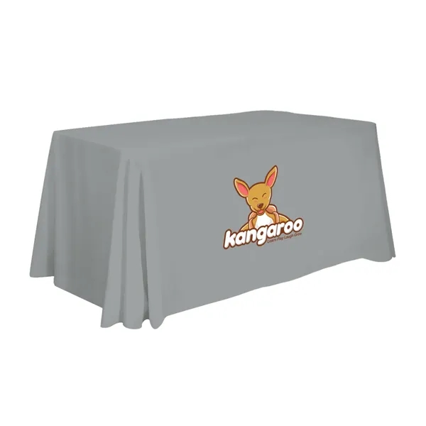 4' standard table throw made of polyester with 4 sides, draped... from ASI 87188 Showdown Displays