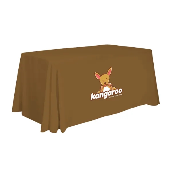4' standard table throw made of polyester with 4 sides, draped... from ASI 87188 Showdown Displays