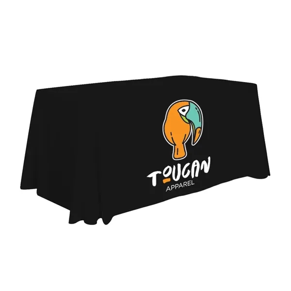 4' economy table throw made of polyester poplin with 3 sides,... from ASI 87188 Showdown Displays