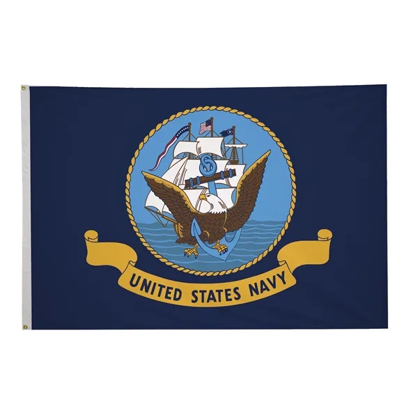 4' x 6' military branch flag with a canvas header and... from ASI 87188 Showdown Displays