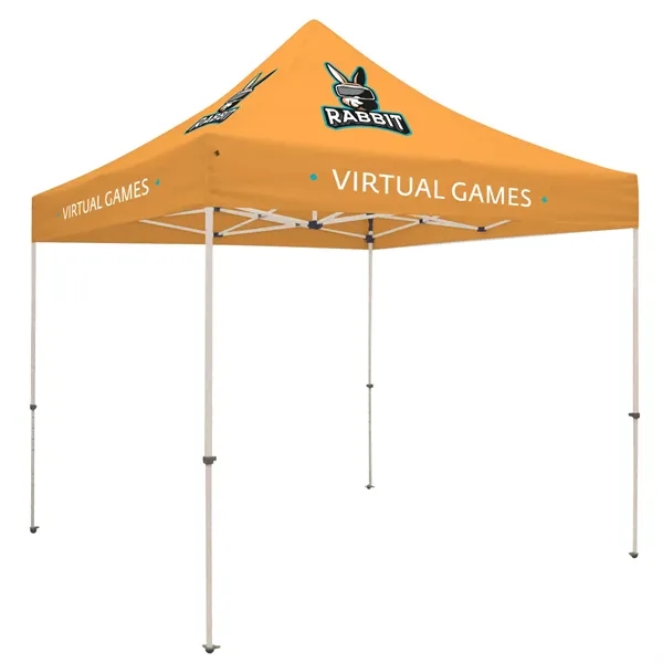 Standard tent kit with a 10' tent, crank-up canopy, stake kit,... from ASI 87188 Showdown Displays