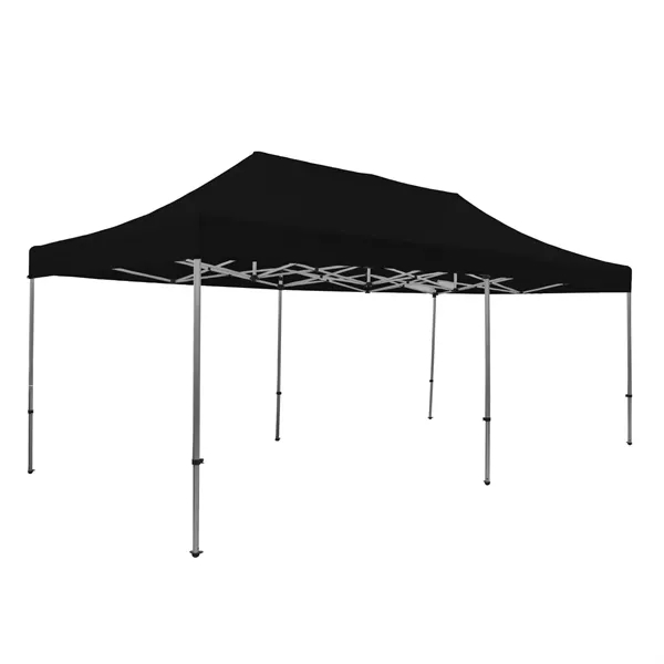Tent kit with a 20' x 10' tent, crank-up canopy, stake... from ASI 87188 Showdown Displays