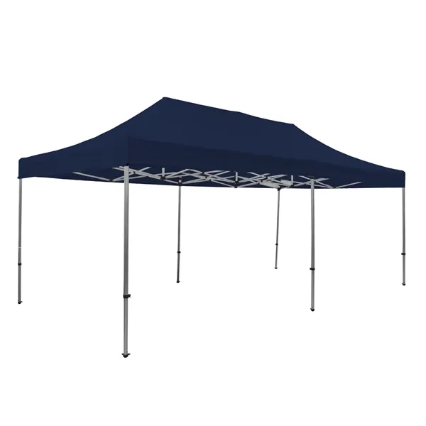 Tent kit with a 20' x 10' tent, crank-up canopy, stake... from ASI 87188 Showdown Displays