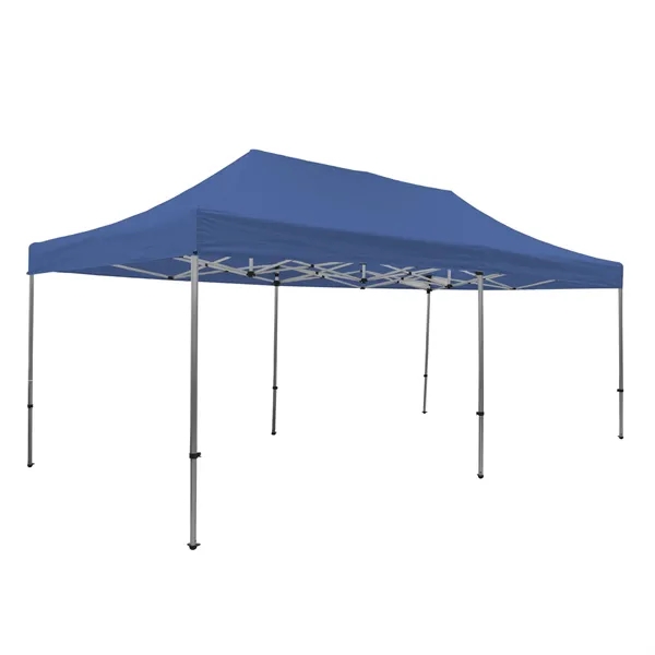 Tent kit with a 20' x 10' tent, crank-up canopy, stake... from ASI 87188 Showdown Displays