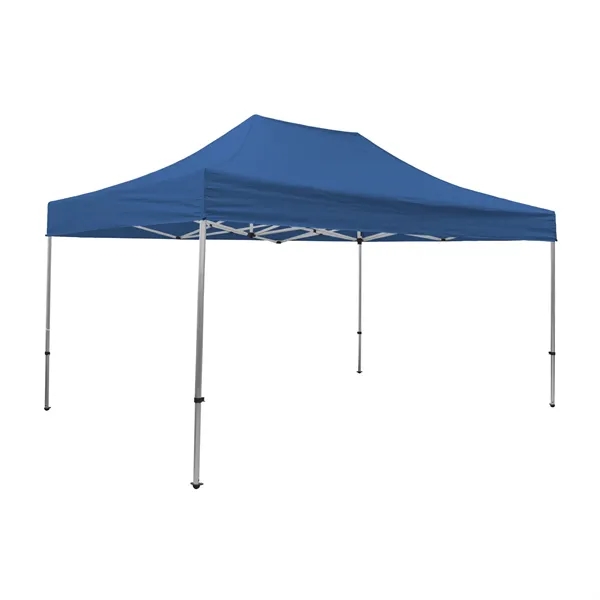 Tent kit with a 15' x 10' tent, crank-up canopy, stake... from ASI 87188 Showdown Displays