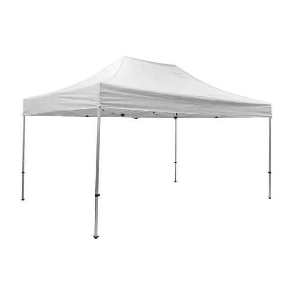 Tent kit with a 15' x 10' tent, crank-up canopy, stake... from ASI 87188 Showdown Displays