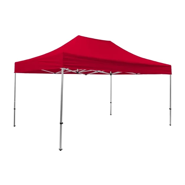 Tent kit with a 15' x 10' tent, crank-up canopy, stake... from ASI 87188 Showdown Displays